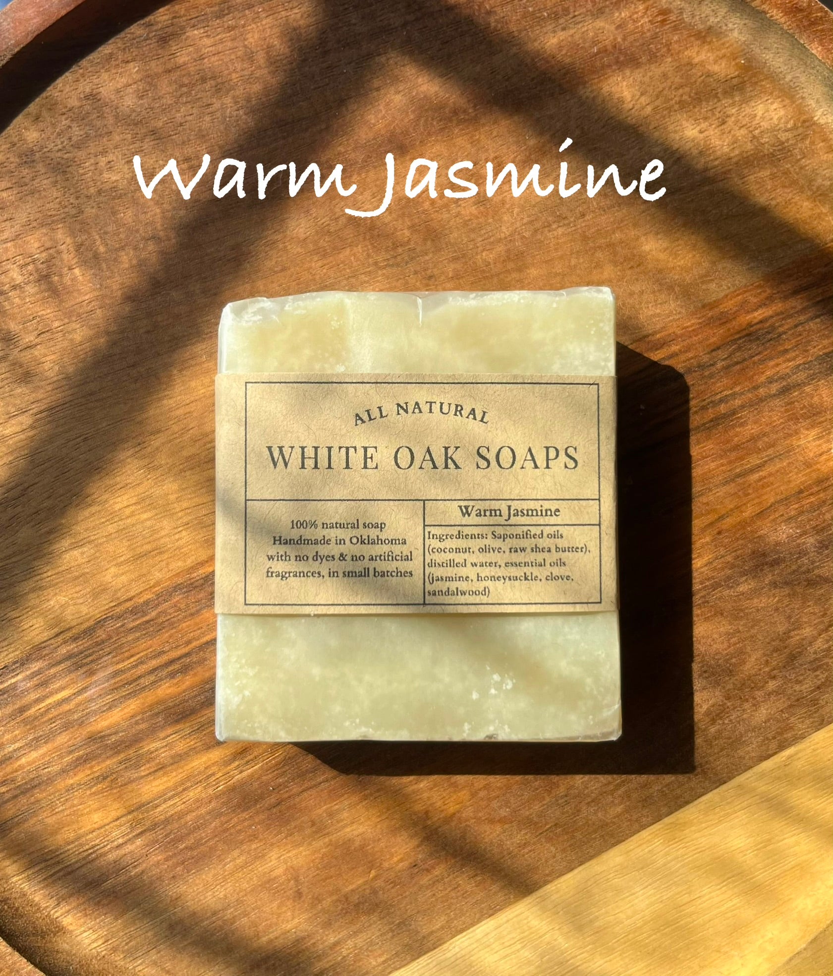 Warm Jasmine - 3 Bars
