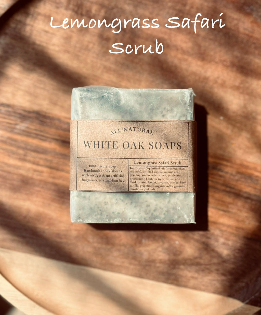 Lemongrass Safari Scrub - 3 Bars - Limited Release