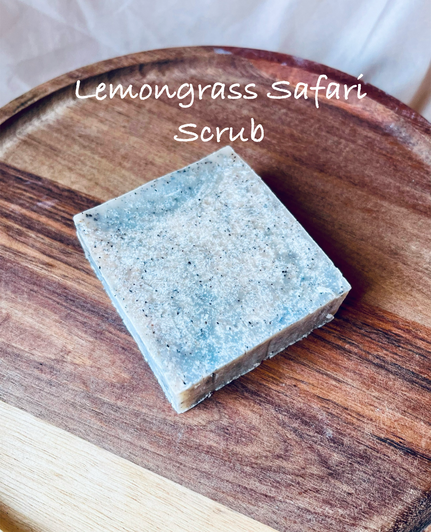 Lemongrass Safari Scrub - 3 Bars - Limited Release