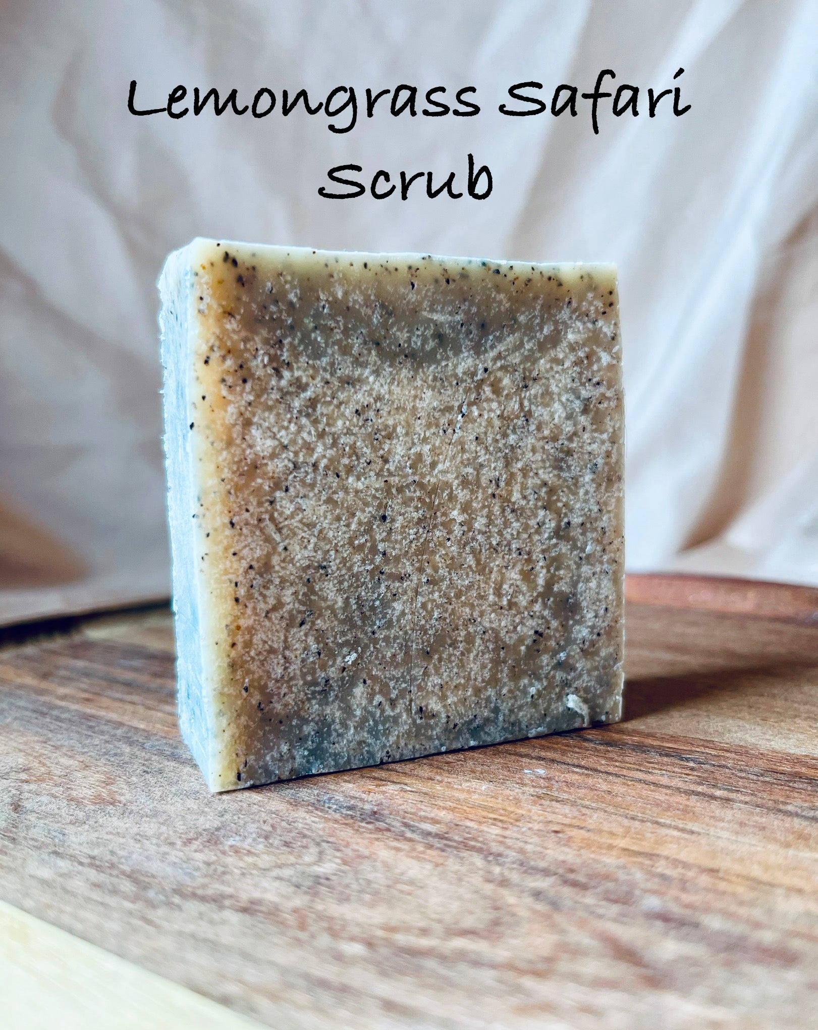 Lemongrass Safari Scrub - 3 Bars - Limited Release
