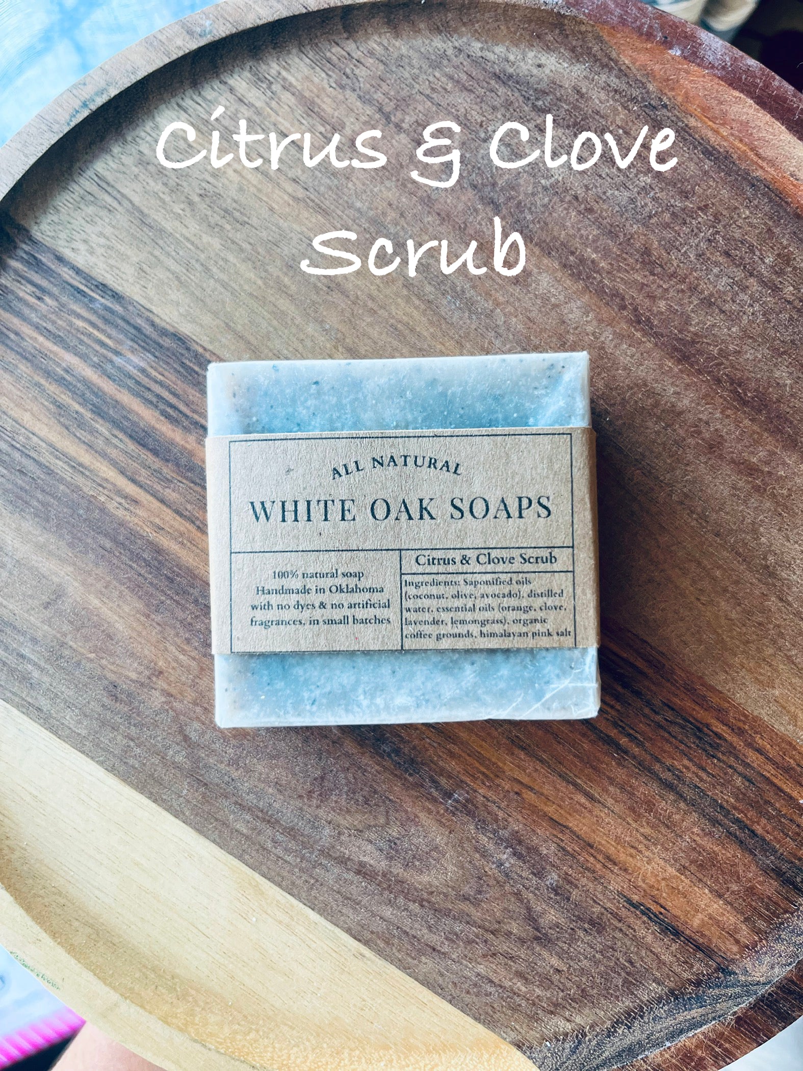 Citrus & Clove Scrub - 3 Bars - Limited Relase